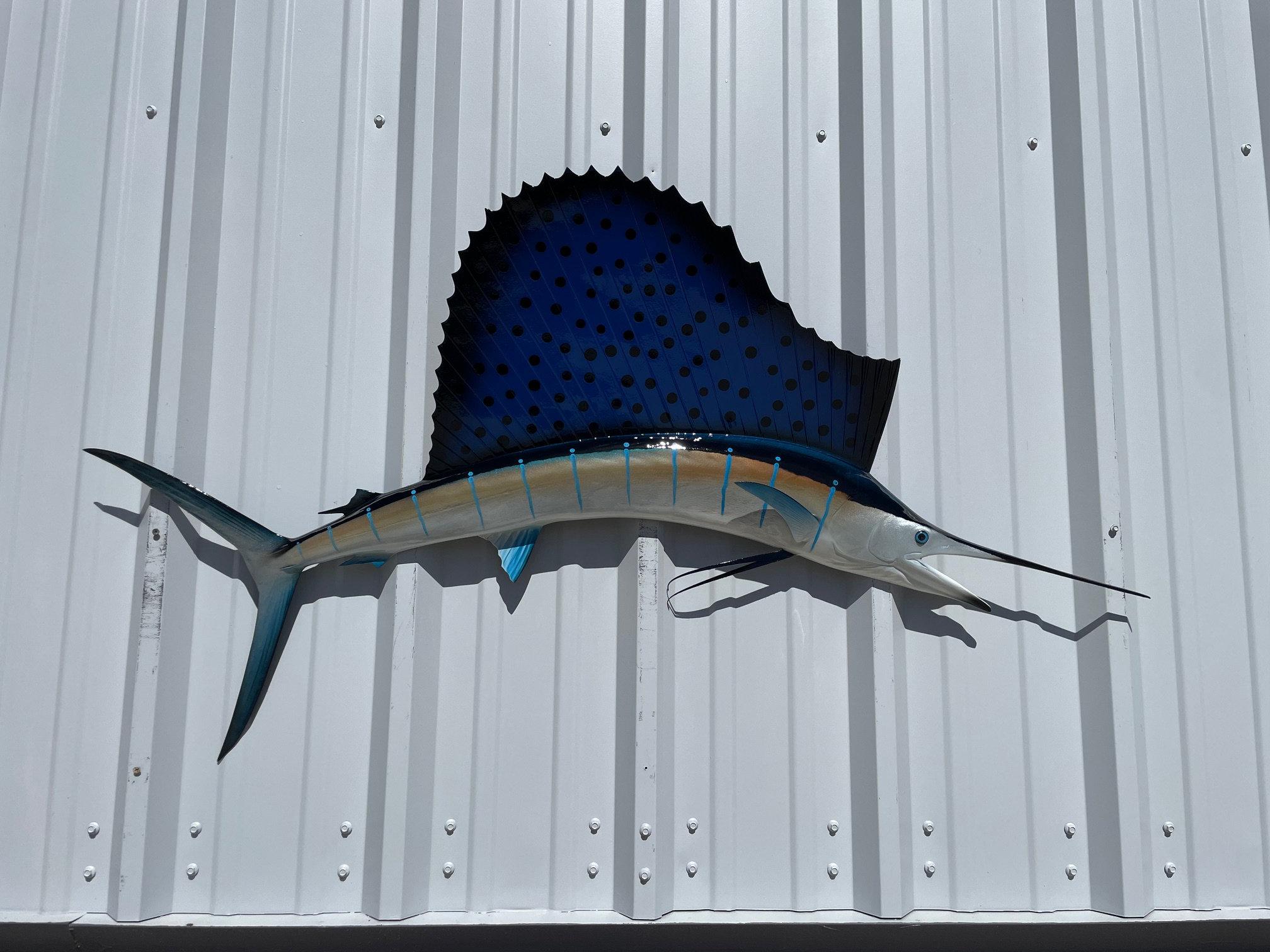 Sailfish Fish Mount 52 Inches Half Mount - Etsy