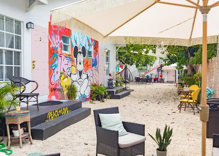 Huisdiervriedelijke Studio Miami With Backyard - Heart Of Downtown And Wynwood